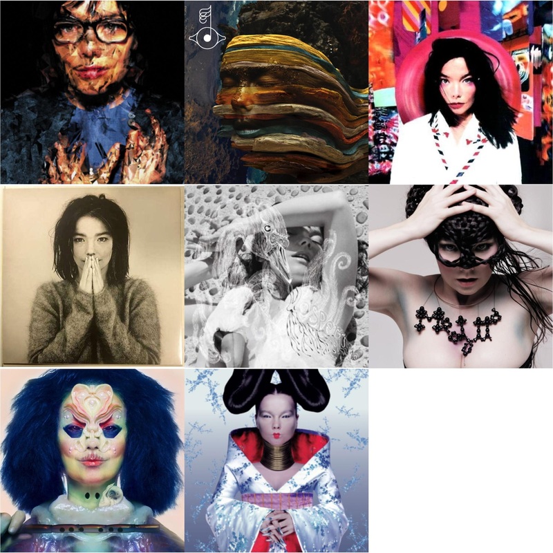 Bjork – Selma Songs & Bastards: Remix & Post & Debut & Vespertine & Medulla & Utopia & Homogenic – LP Vinyl Bundle