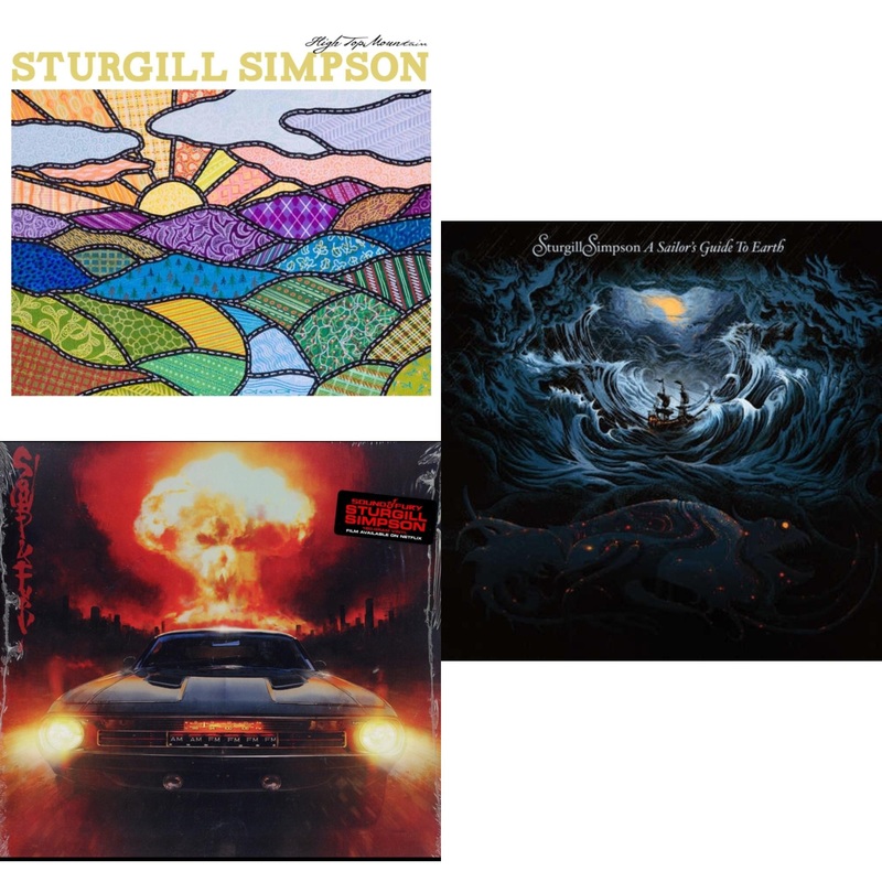Sturgill Simpson – High Top Mountain & Sound & Fury & Sailor’s Guide To Earth (180G/LP/CD)