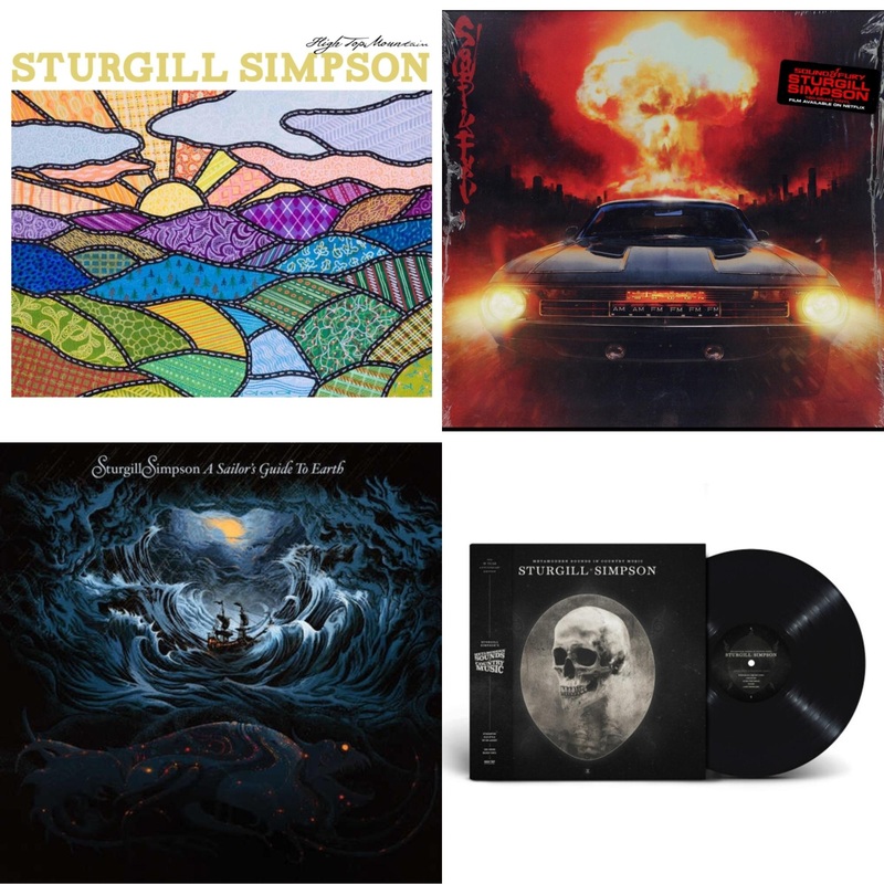 Sturgill Simpson – High Top Mountain & Sound & Fury & Sailor’s Guide To Earth (180G/LP/CD) & Metamodern Sounds In Country Music 10 Year Anniversary Edition (180G)