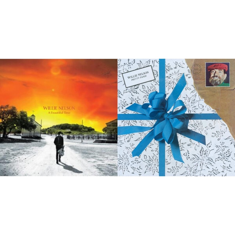 Willie Nelson – Beautiful Time & Pretty Paper – LP Vinyl Bundle