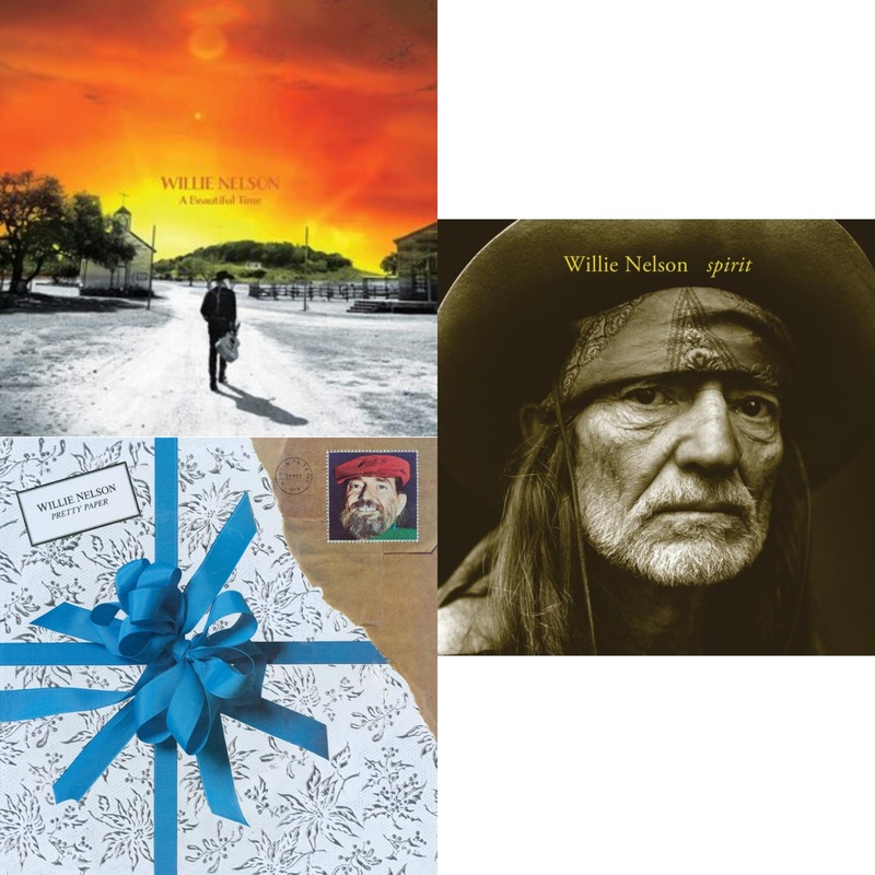Willie Nelson – Beautiful Time & Pretty Paper & Spirit (180G) – LP Vinyl Bundle