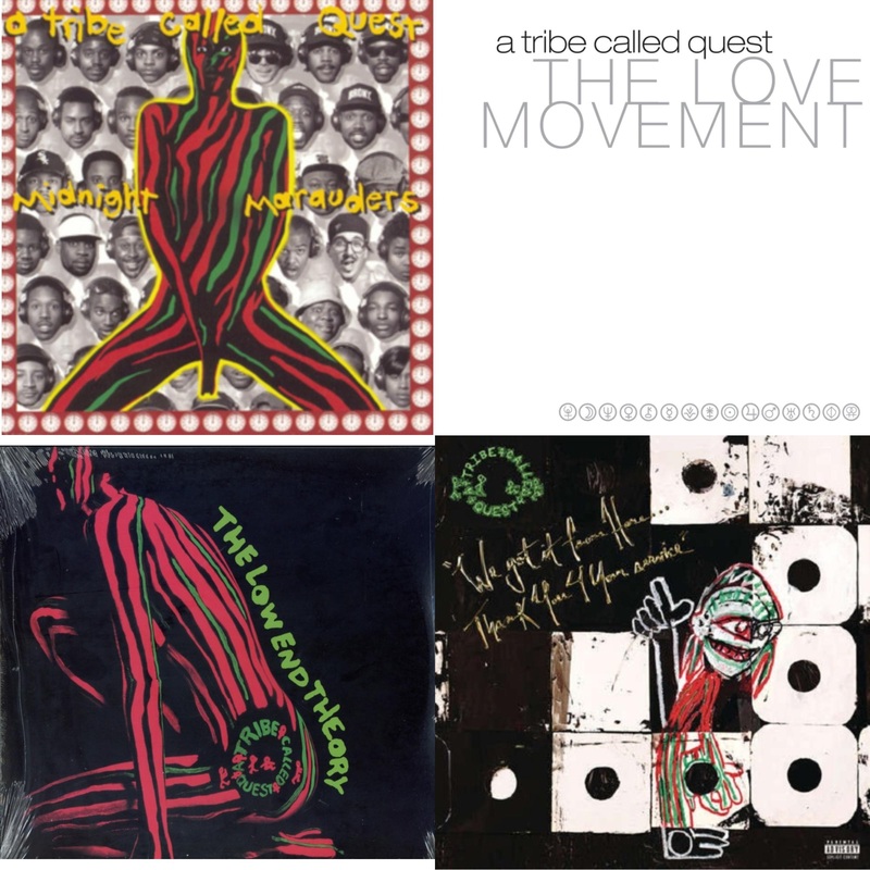Tribe Called Quest – Midnight Marauders & Love Movement (X) (3LP) & Low End Theory & We Got It From Here Thank You 4 Your Service (X) (2LP/150G)