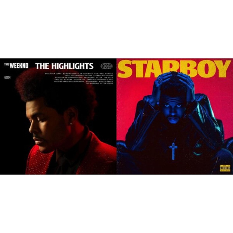 Weeknd – Highlights (2LP) & Starboy (2LP/Translucent Red Vinyl/Gatefold)