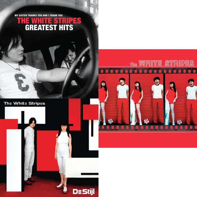 White Stripes – White Stripes Greatest Hits (2LP) & De Stijl & White Stripes