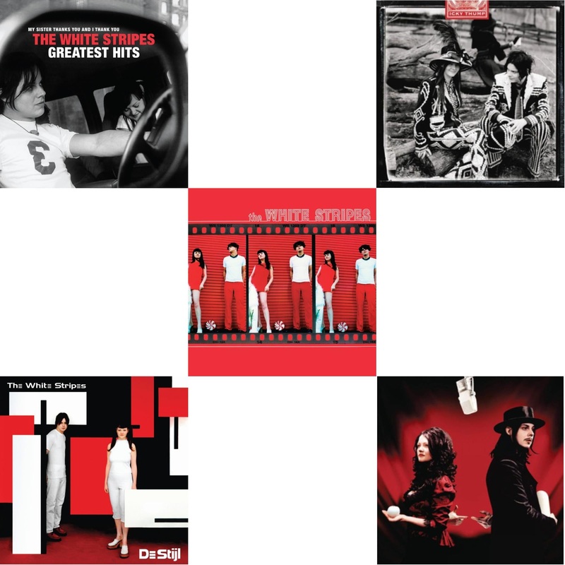 White Stripes – White Stripes Greatest Hits (2LP) & De Stijl & White Stripes & Icky Thump (2LP) & Get Behind Me Satan (2LP)