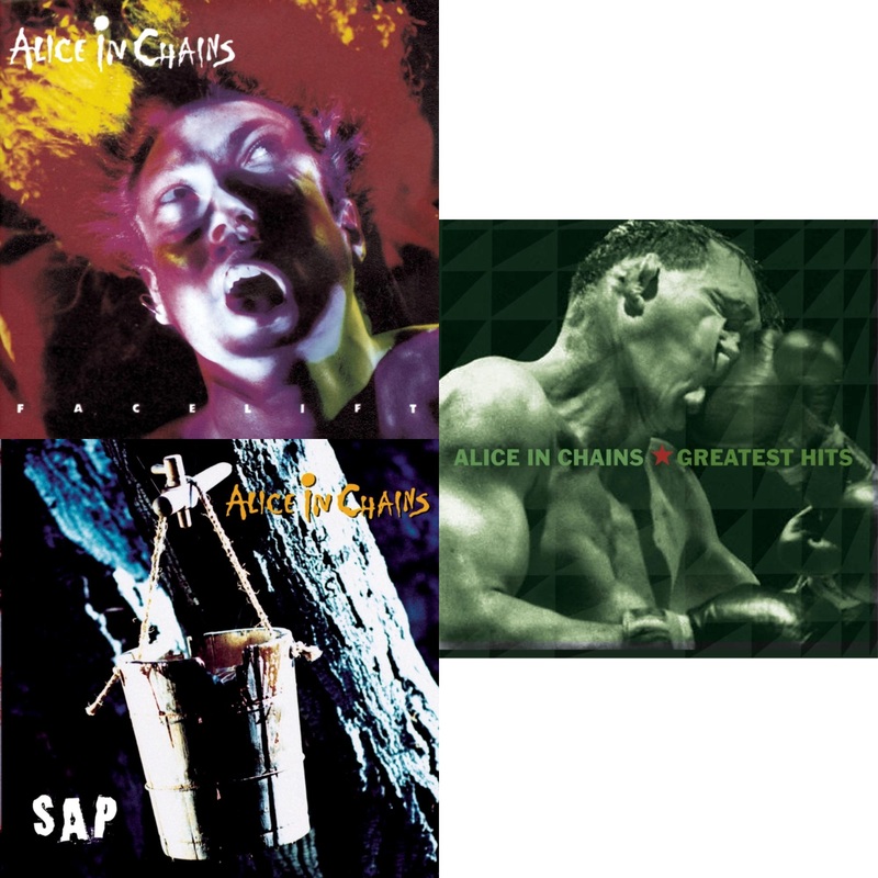 Alice In Chains – Facelift & Sap & Greatest Hits – CD Bundle