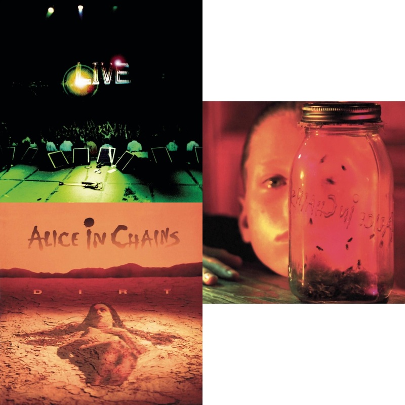 Alice In Chains – Live & Dirt & Jar Of Flies – CD Bundle