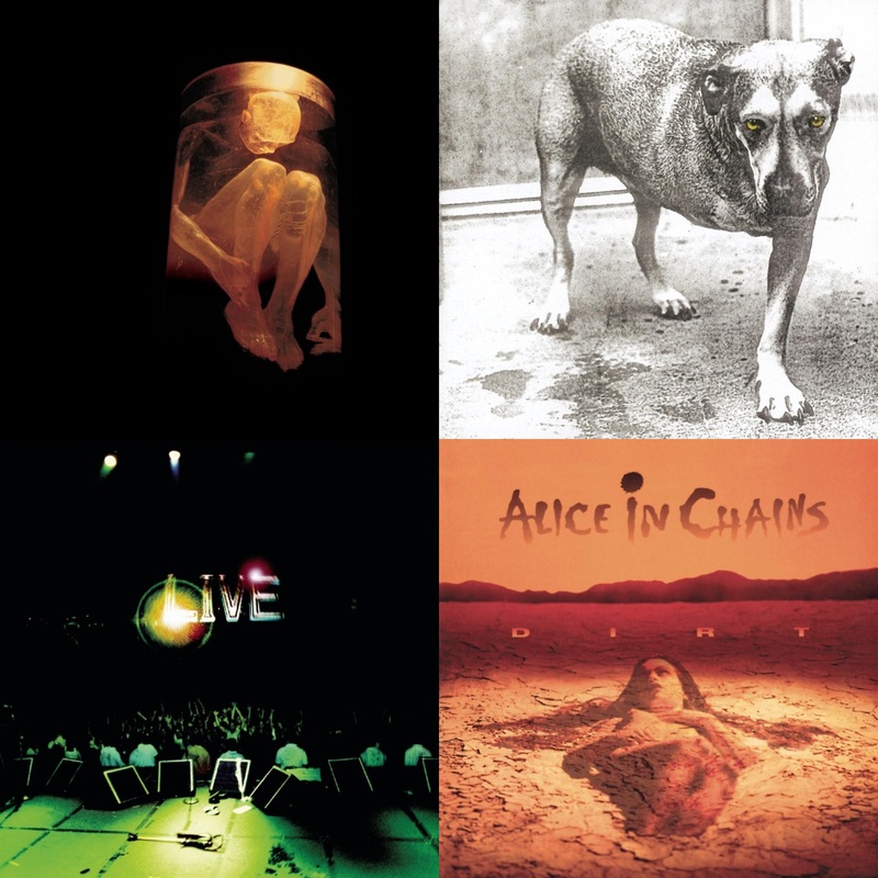 Alice In Chains – Nothing Safe: Best Of The Box & Alice In Chains & Live & Dirt – CD Bundle