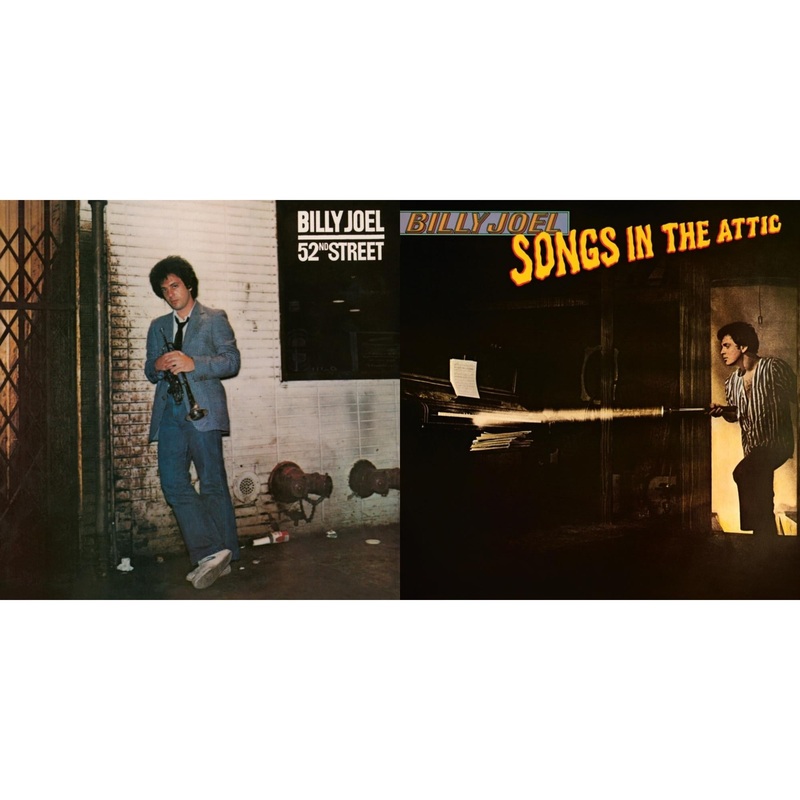 Billy Joel – 52Nd Street & Songs In The Attic – LP Vinyl Bundle