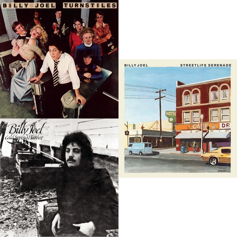 Billy Joel – Turnstiles & Cold Spring Harbor & Streetlife Serenade – LP Vinyl Bundle