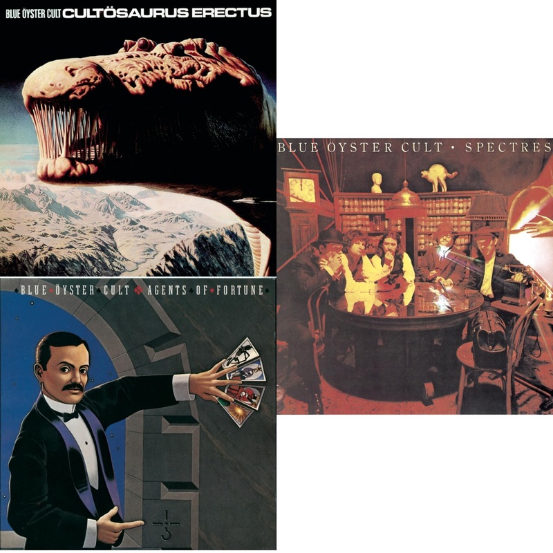 Blue Oyster Cult – Cultosaurus Erectus & Agents Of Fortune & Spectres – CD Bundle