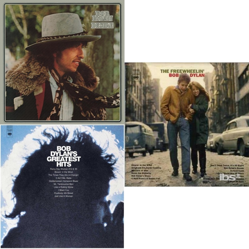 Bob Dylan – Desire & Greatest Hits Vol.1 & Freewheelin Bob Dylan – CD Bundle
