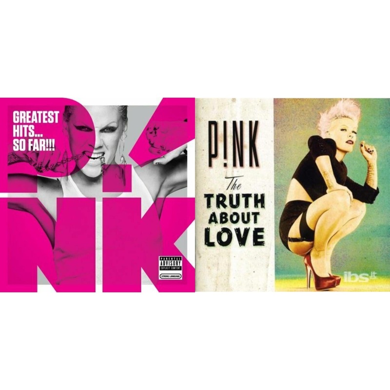 Pink – Greatest Hits So Far (Explicit Version) & Truth About Love – CD Bundle