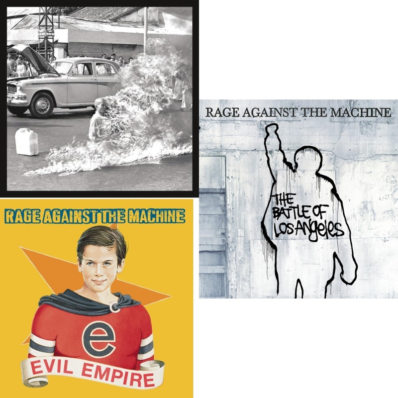 Rage Against The Machine – Rage Against The Machine (20Th Anniversary) & Evil Empire & Battle Of Los Angeles – CD Bundle