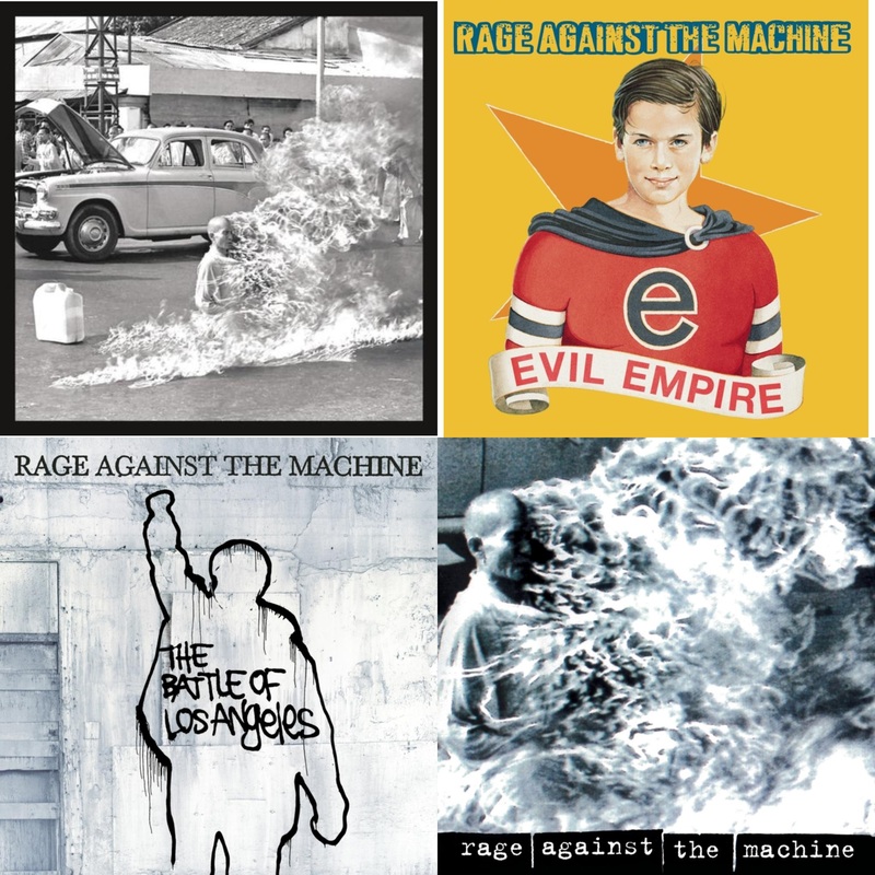 Rage Against The Machine – Rage Against The Machine (20Th Anniversary) & Evil Empire & Battle Of Los Angeles & Rage Against The Machine – CD Bundle