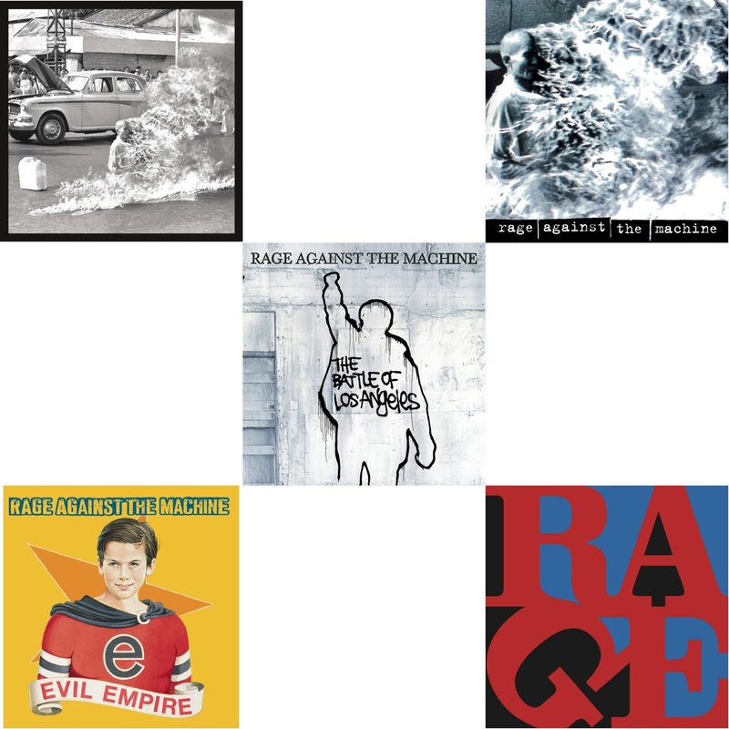 Rage Against The Machine – Rage Against The Machine (20Th Anniversary) & Evil Empire & Battle Of Los Angeles & Rage Against The Machine & Renegades – CD Bundle