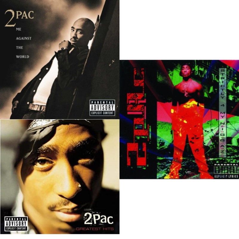 2Pac – Me Against World & Greatest Hits & Strictly 4 My N.I.G.G.A.Z. – CD Bundle