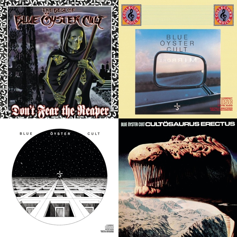 Blue Oyster Cult – Don’t Fear The Reaper: Best Of Blue Oyster Cult & Mirrors & Blue Oyster Cult & Cultosaurus Erectus – CD Bundle