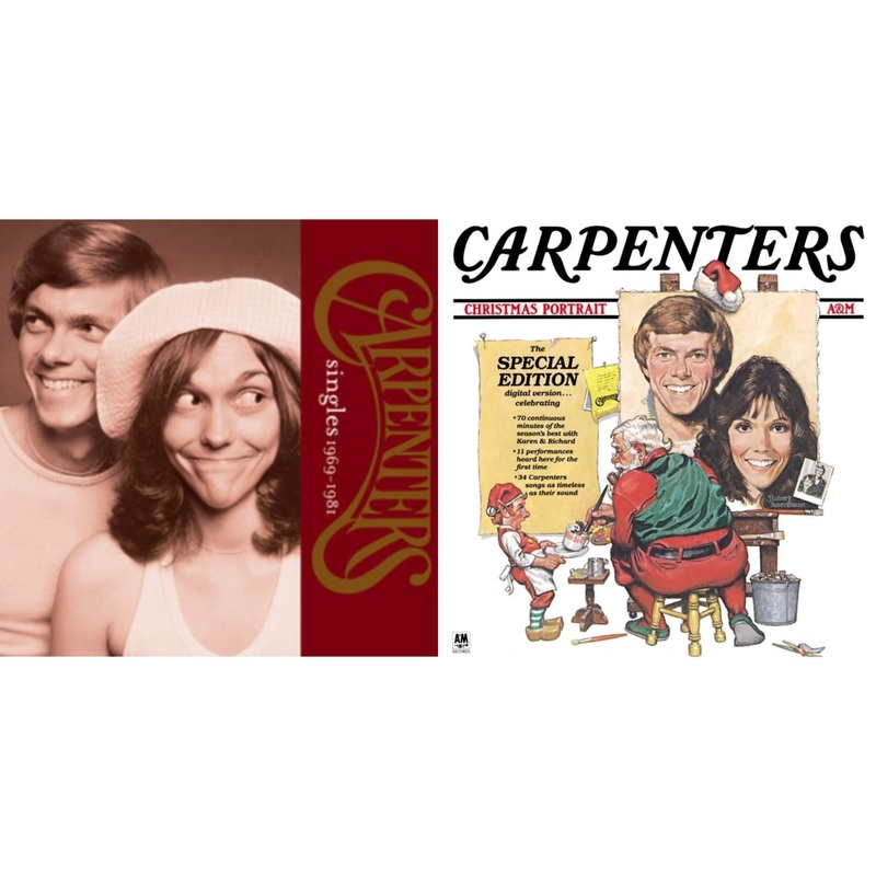 Carpenters – Singles 1969 – 1981 & Christmas Portrait – CD Bundle