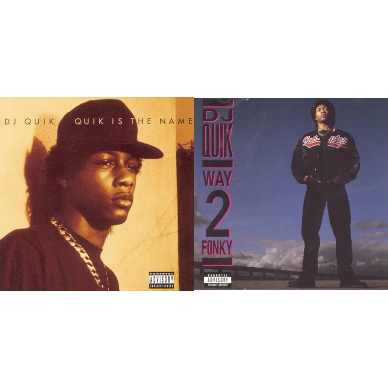 Dj Quik – Quik Is The Name & Way 2 Fonky – CD Bundle