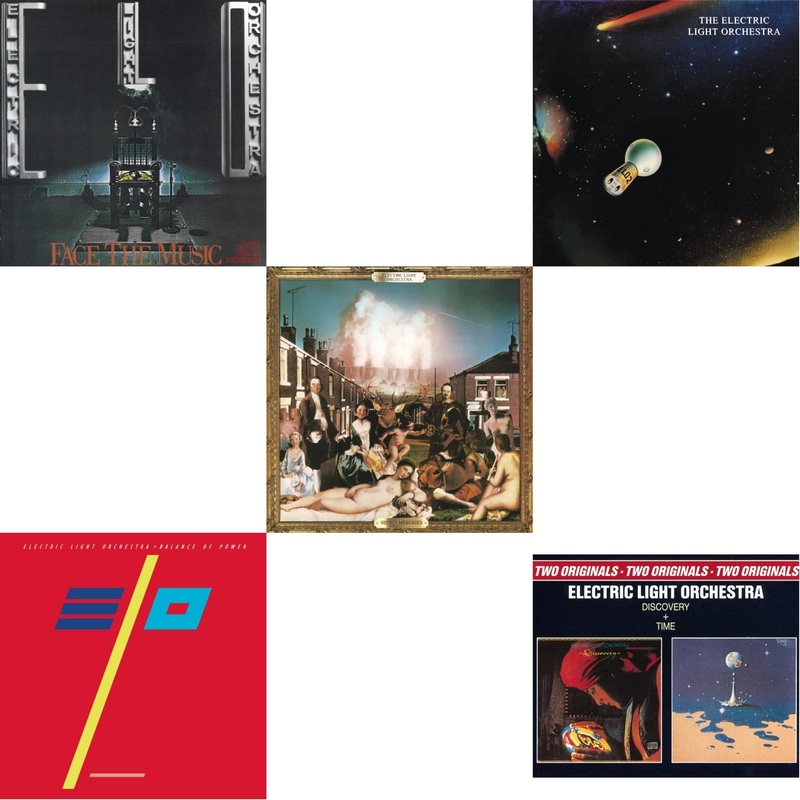 Electric Light Orchestra – Face The Music & Balance Of Power & Secret Messages & Elo 2 & Discovery – CD Bundle