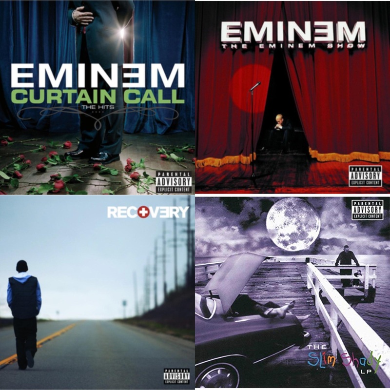 Eminem – Curtain Call: Hits & Eminem Show & Recovery & Slim Shady LP
