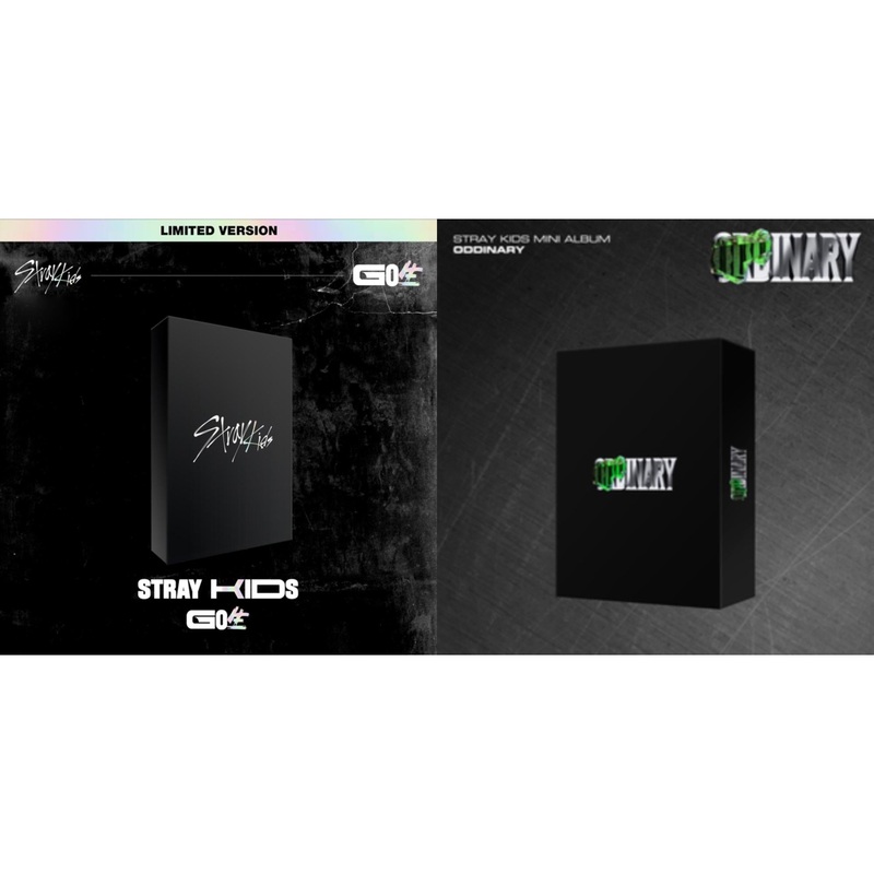 Stray Kids – Go: Volume 1 (Normal Edition) & Oddinary (Scanning Version/Mask Off Version/Normal Edition) – CD Bundle