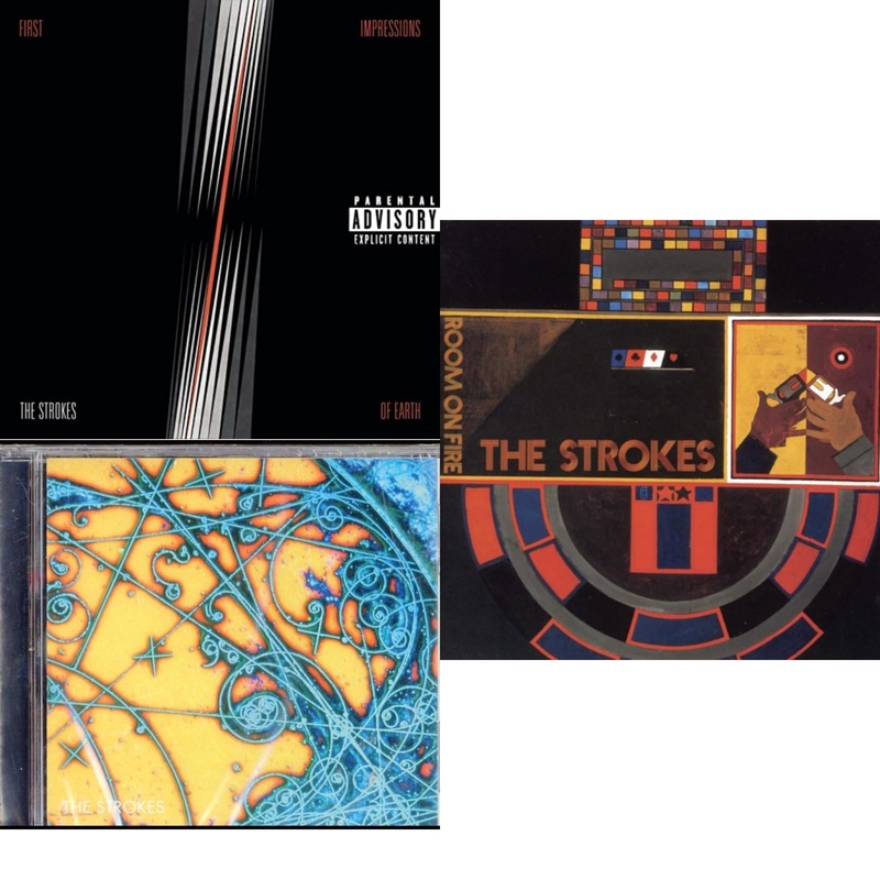 Strokes – First Impressions Of Earth & Is This It & Room On Fire – CD Bundle