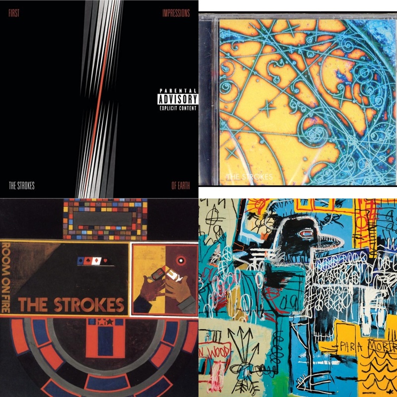 Strokes – First Impressions Of Earth & Is This It & Room On Fire & New Abnormal (Jewel Case/Clear Aprt O-Card With Print) – CD Bundle
