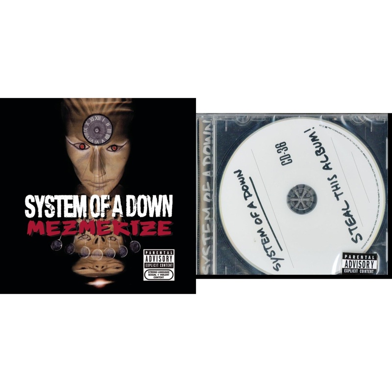 System Of A Down – Mezmerize & Steal This Album – CD Bundle