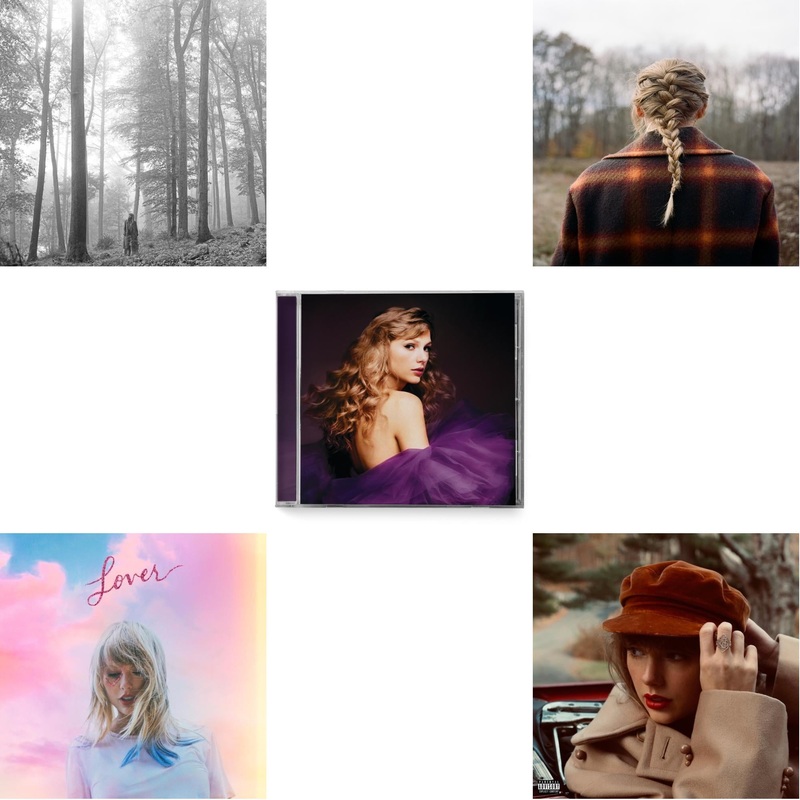 Taylor Swift – Folklore (Edited) & Lover (Deluxe) (Version 4) & Speak Now (Taylor’s Version) (2CD) & Evermore (X) & Red (Taylor’s Version) (Edited) (2CD)