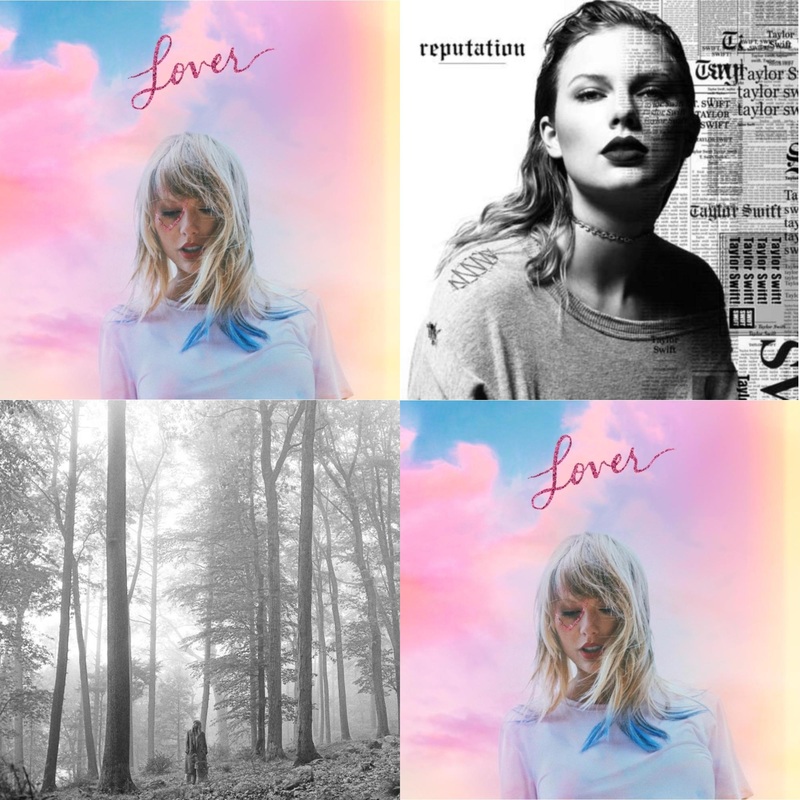 Taylor Swift – Lover (Deluxe) (Version 1) & Reputation & Folklore (Edited) & Lover (Deluxe) (Version 4) – CD Bundle