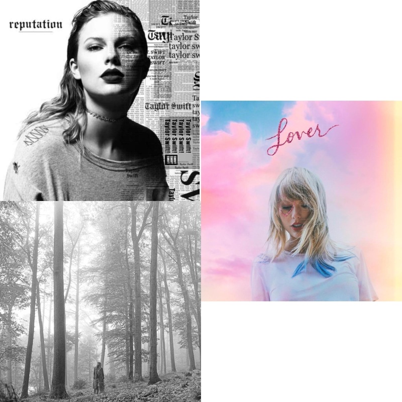 Taylor Swift – Reputation & Folklore (Edited) & Lover (Deluxe) (Version 4) – CD Bundle
