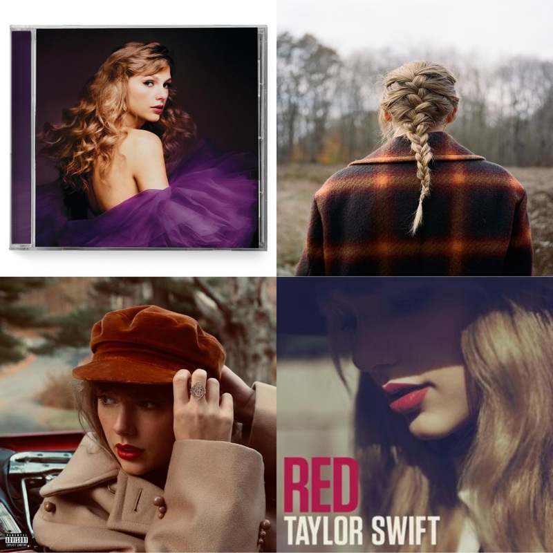 Taylor Swift – Speak Now (Taylor’s Version) (2CD) & Evermore (X) & Red (Taylor’s Version) (Edited) (2CD) & Red