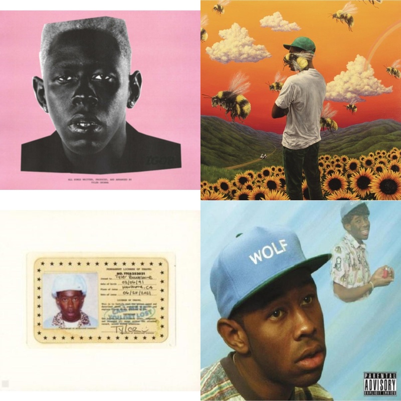 The Creator Tyler – Igor (X) & Flower Boy & Call Me If You Get Lost & Wolf – CD Bundle