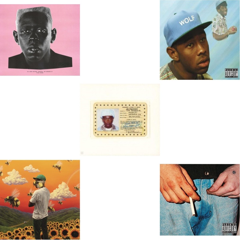 The Creator Tyler – Igor (X) & Flower Boy & Call Me If You Get Lost & Wolf & Cherry Bomb (Exp) – CD Bundle