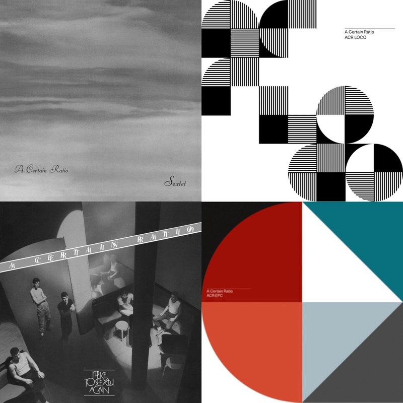 A Certain Ratio – Sextet (Limited Edition White LP Vinyl) & Acr Loco (Limited Edition Color LP Vinyl) & I’d Like To See You Again (Limited Edition White LP Vinyl) & Acr:Epc (Limited Edition/Cornflour Blue LP Vinyl)
