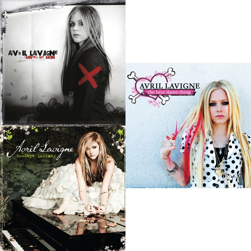 Avril Lavigne – Under My Skin & Goodbye Lullaby (2LP) & Best Damn Thing (2LP)
