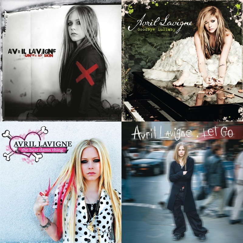 Avril Lavigne – Under My Skin & Goodbye Lullaby (2LP) & Best Damn Thing (2LP) & Let Go (2LP)