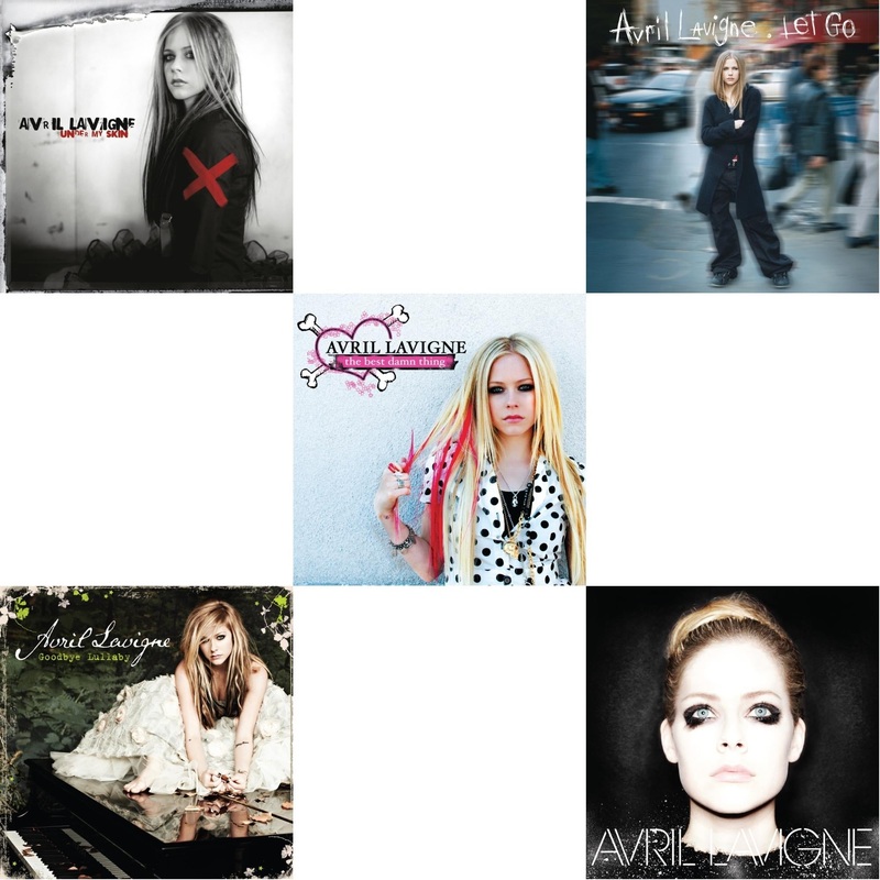 Avril Lavigne – Under My Skin & Goodbye Lullaby (2LP) & Best Damn Thing (2LP) & Let Go (2LP) & Avril Lavigne (2LP)