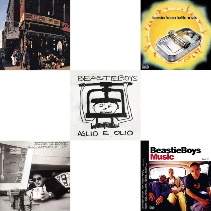 Beastie Boys – Paul’s Boutique (2 LP) & Ill Communication & Aglio E Olio & Hello Nasty & Beastie Boys Music (2LP)