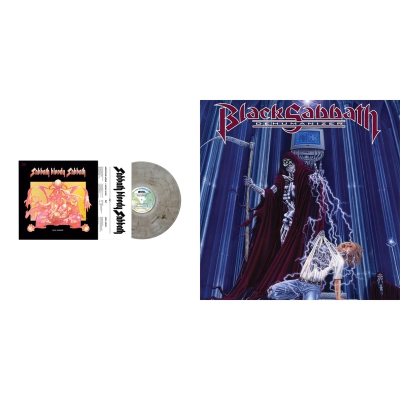 Black Sabbath – Sabbath Bloody Sabbath (Smoky LP Vinyl) (Syeor) & Dehumanizer (Deluxe Edition/2LP) (Rocktober)