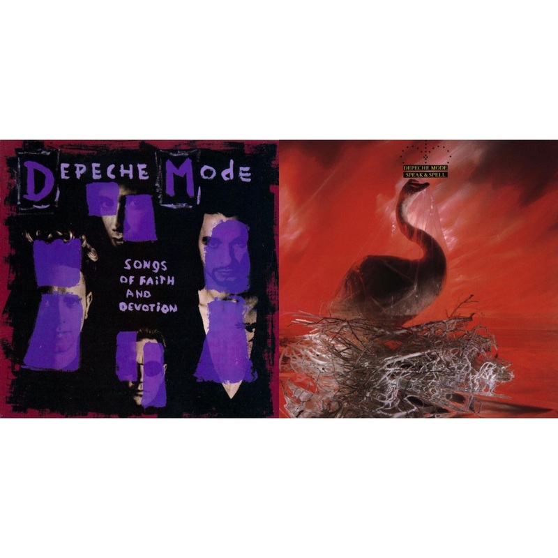 Depeche Mode – Songs Of Faith & Devotion & Speak & Spell – CD Bundle