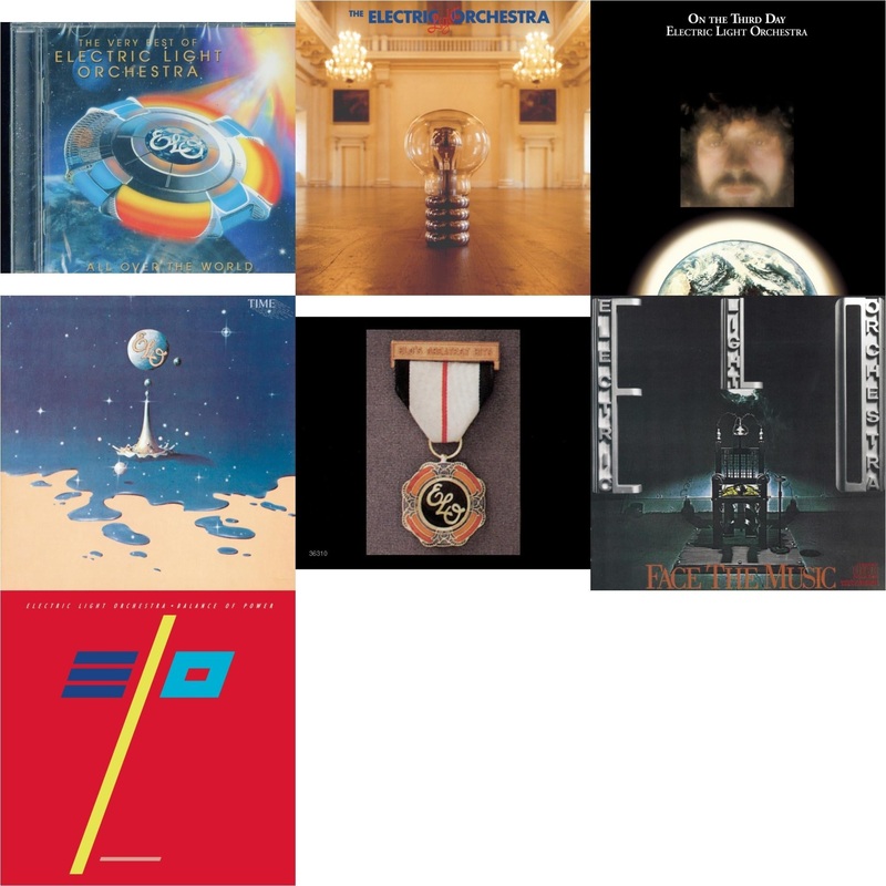 Electric Light Orchestra – All Over The World: Very Best Of & No Answer & On The Third Day & Time & Greatest Hits & Face The Music & Balance Of Power – CD Bundle