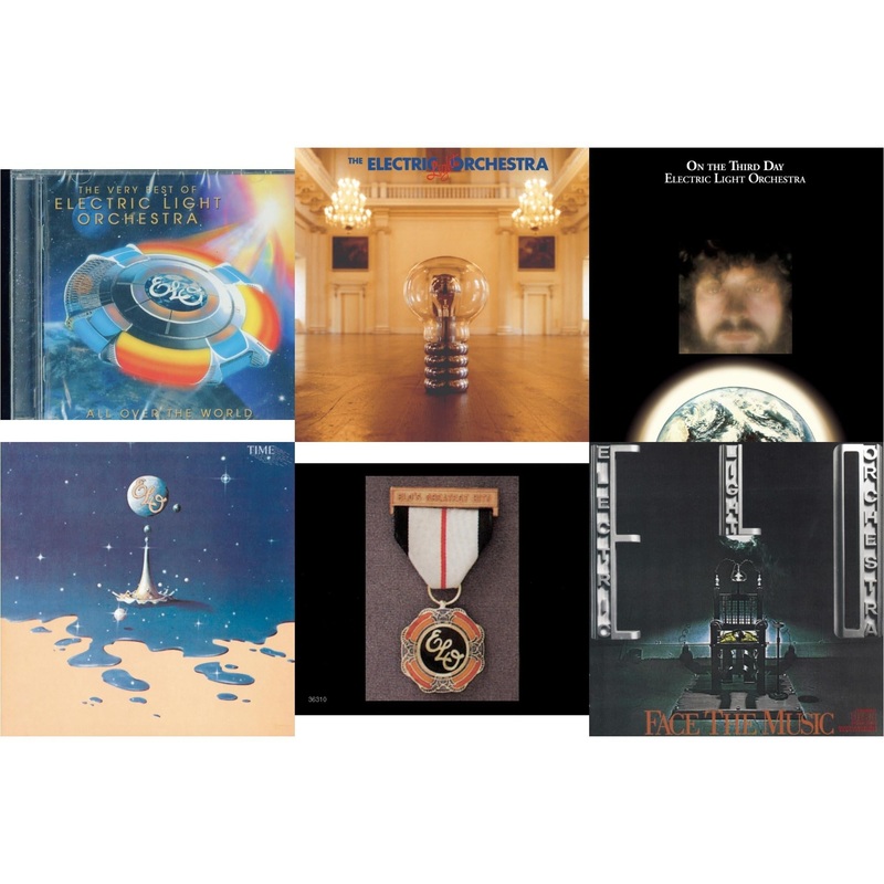 Electric Light Orchestra – All Over The World: Very Best Of & No Answer & On The Third Day & Time & Greatest Hits & Face The Music – CD Bundle
