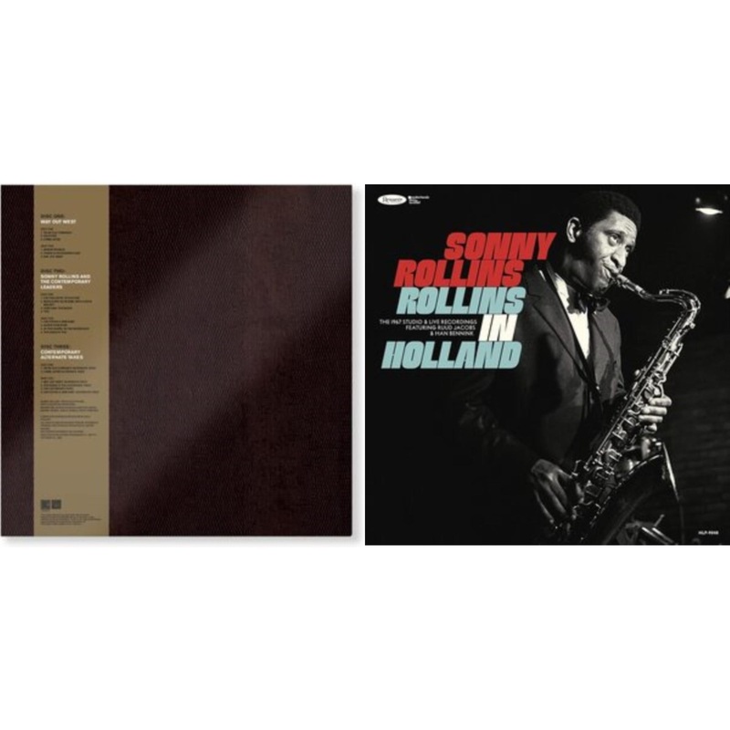 Sonny Rollins – Go West!: The Contemporary Records Albums (3LP Boxset) & Rollins In Holland: The 1967 Studio & Live Recordings (3LP/Deluxe Edition)