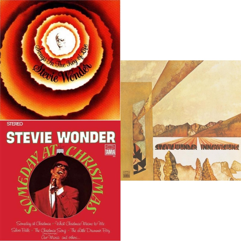 Stevie Wonder – Songs In The Key Of Life & Someday At Christmas & Innervisions – LP Vinyl Bundle