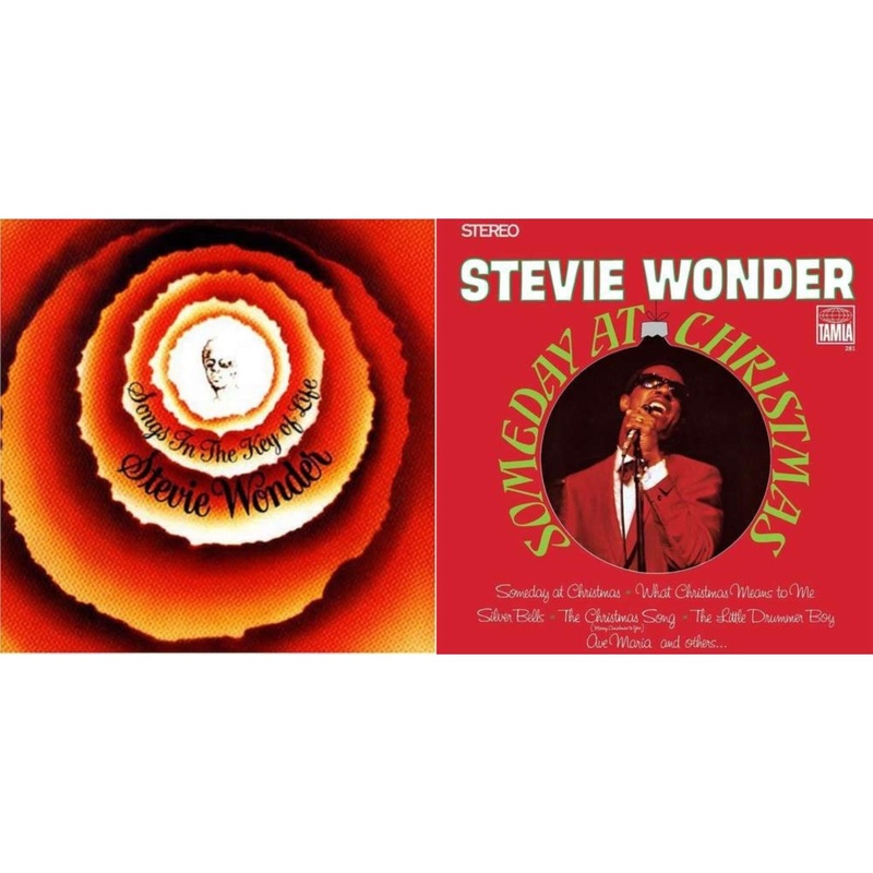 Stevie Wonder – Songs In The Key Of Life & Someday At Christmas – LP Vinyl Bundle