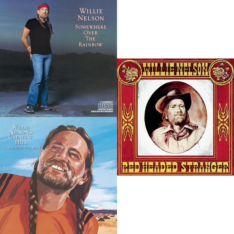 Willie Nelson – Over The Rainbow & Willie NelsonS Greatest Hits & Red Headed Stranger – CD Bundle