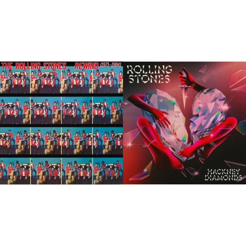 Rolling Stones – Rewind (1971-1984) (Super High Material CD) & Hackney Diamonds